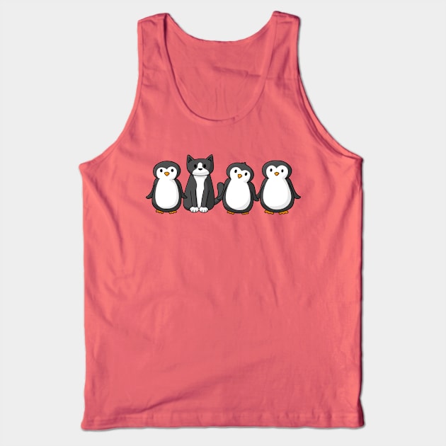 Penguins Tank Top by Doodlecats 